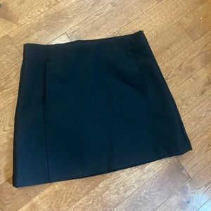 Zara Black mini skirt